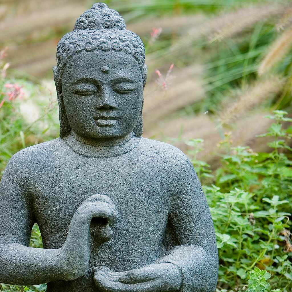 25" Indonesian Seated Buddha