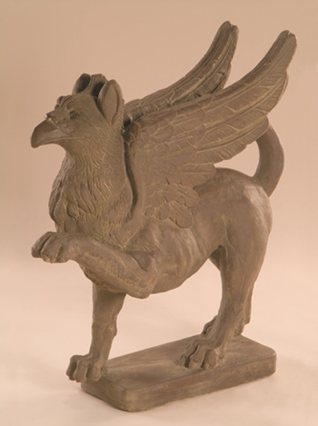 Fiore Stone Griffin Standing - Thumbnail 2