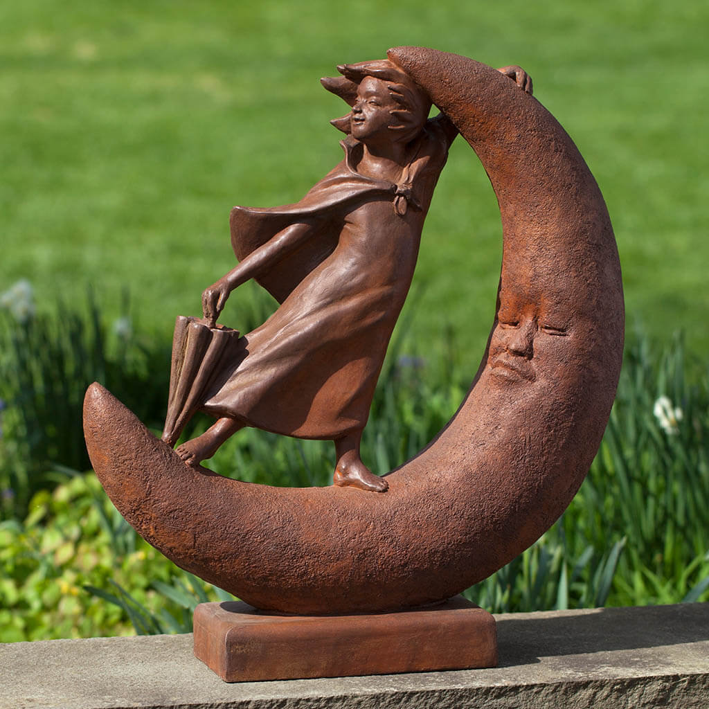 Once Upon a Moon Garden Statue - Thumbnail 2