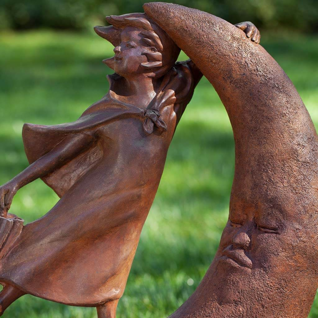 Once Upon a Moon Garden Statue