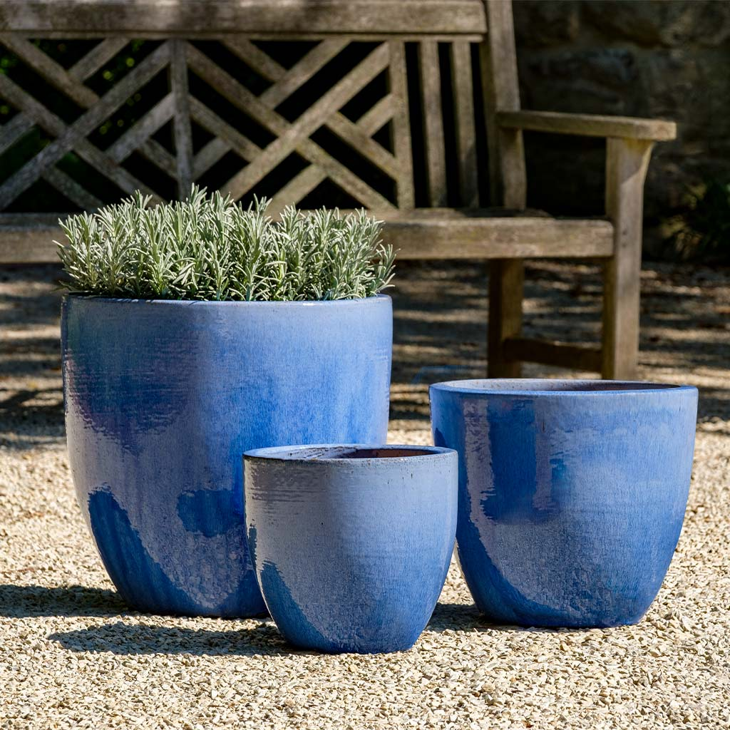 Condesa Planter - Marrakesh Blue - S/3