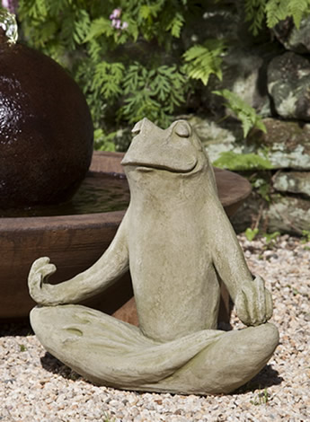 18" Totally Zen Frog