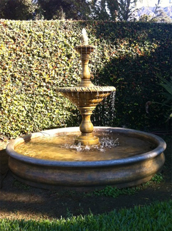 59" Four Seasons Fountain with 55" Basin