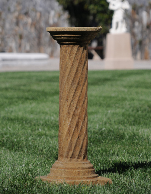 35" Spiral Column Plant Stand