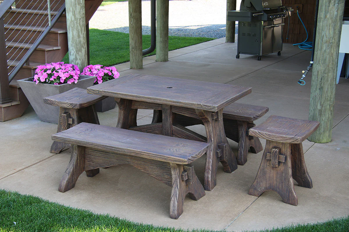 29" Rustic Table Set