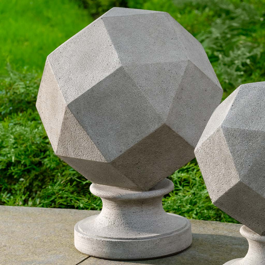 18" Polyhendron Finial, Large