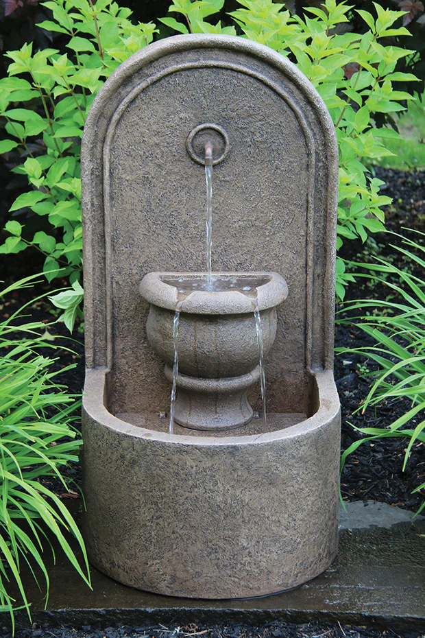 35" Terrace Urn Wall Fountain