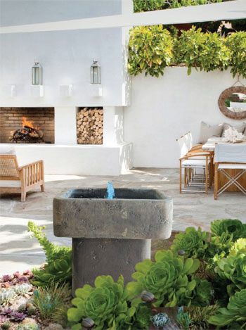 BUY 27" Stone Bubbler with Pedestal - Fiore Stone Outdoor Fountains