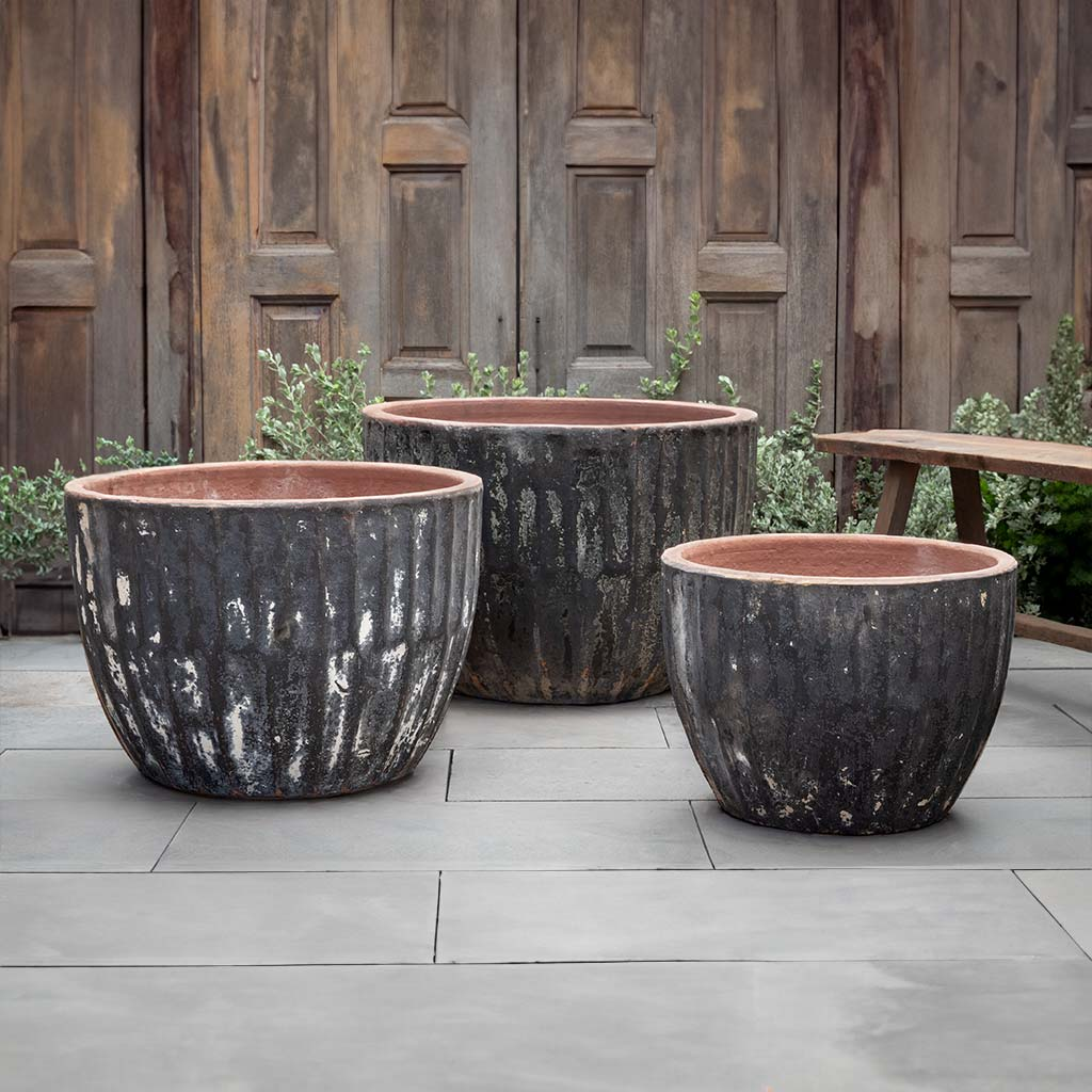 Velia Planter S/3 - Vicolo Noir