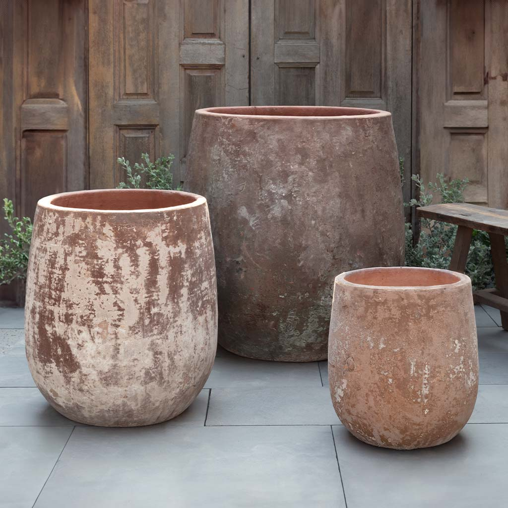 Otranto Planter S/3 - Vicolo Mattone