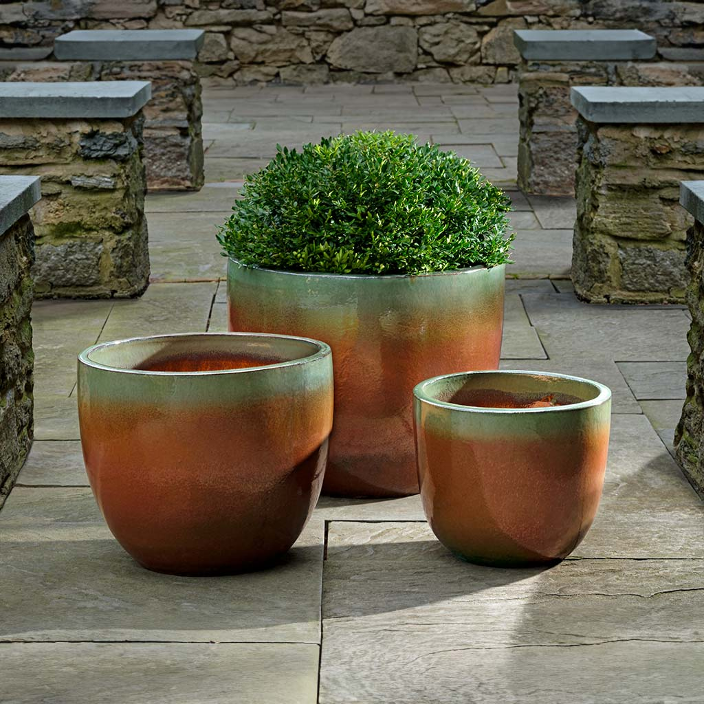Rafi Planter S/3 - Falling Green Sierra