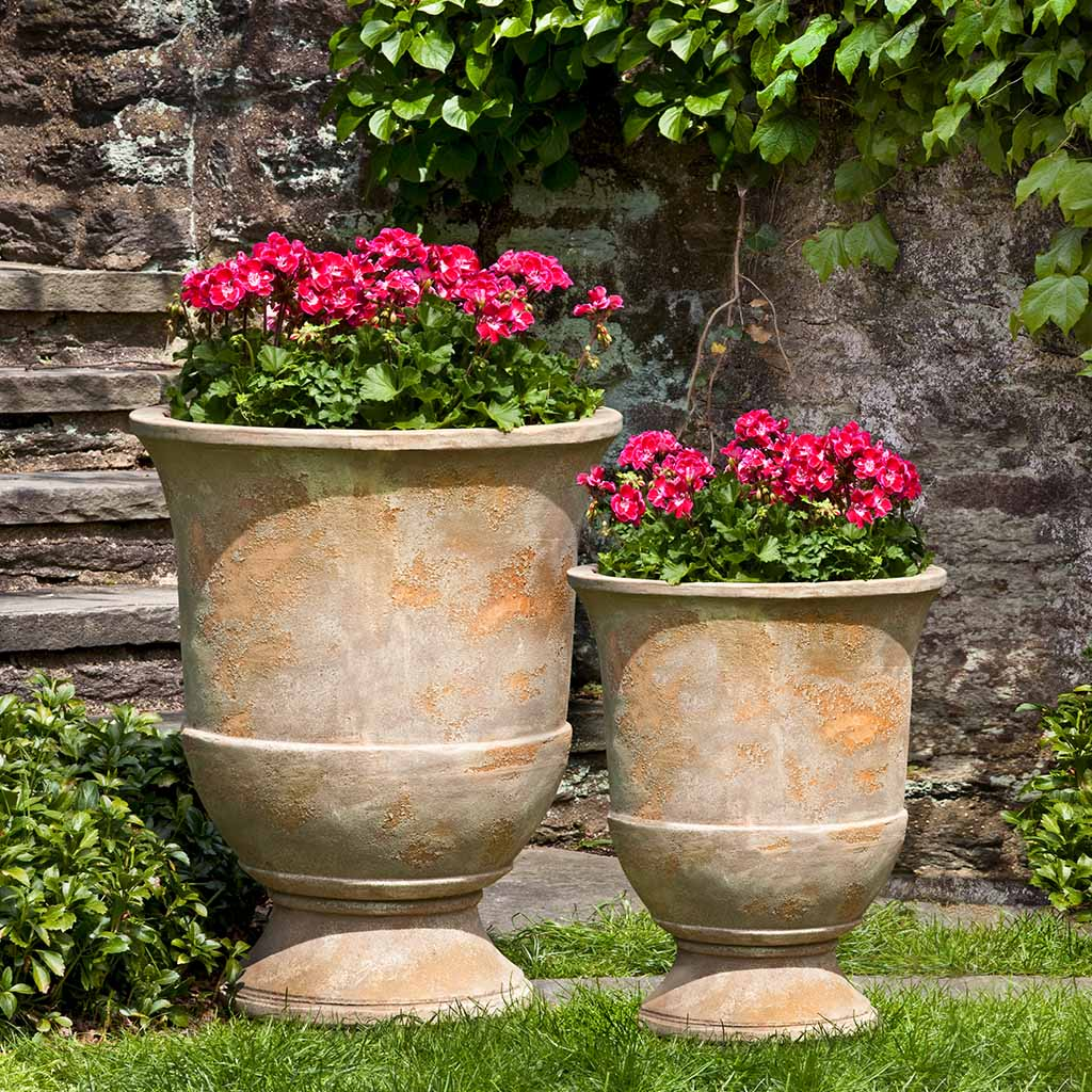 Lipari Urn S/2 - Antico Terra Cotta