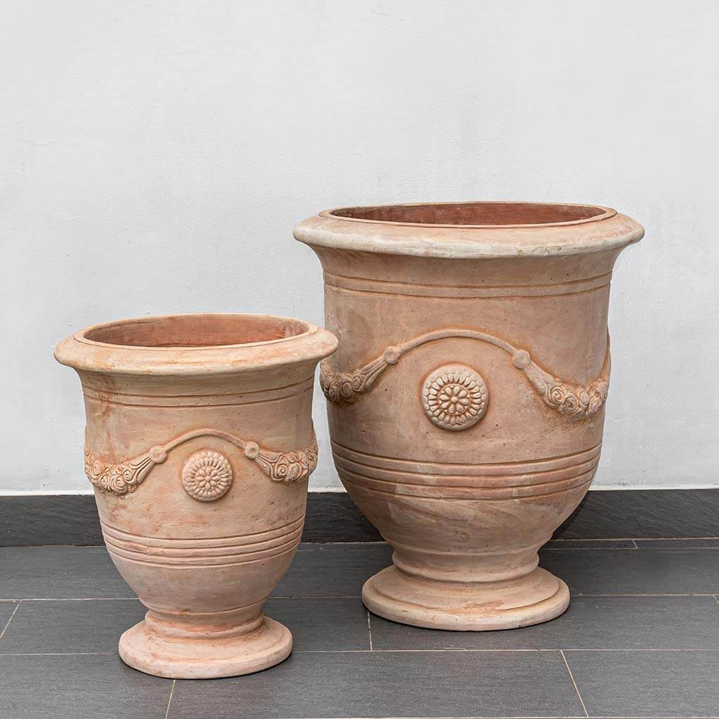 Anduze Urn S/2 - Terra Cotta