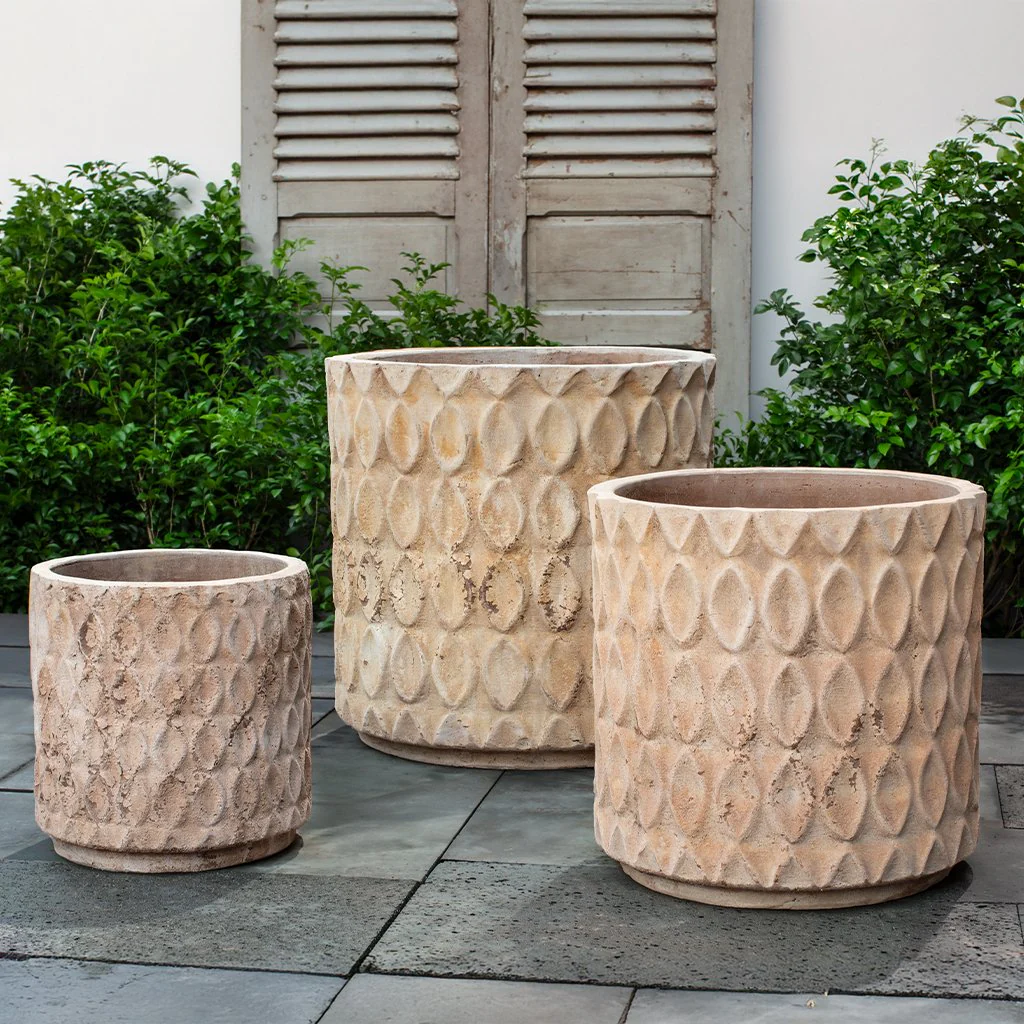 Oriel Planter S/3 - Antico Terra Cotta