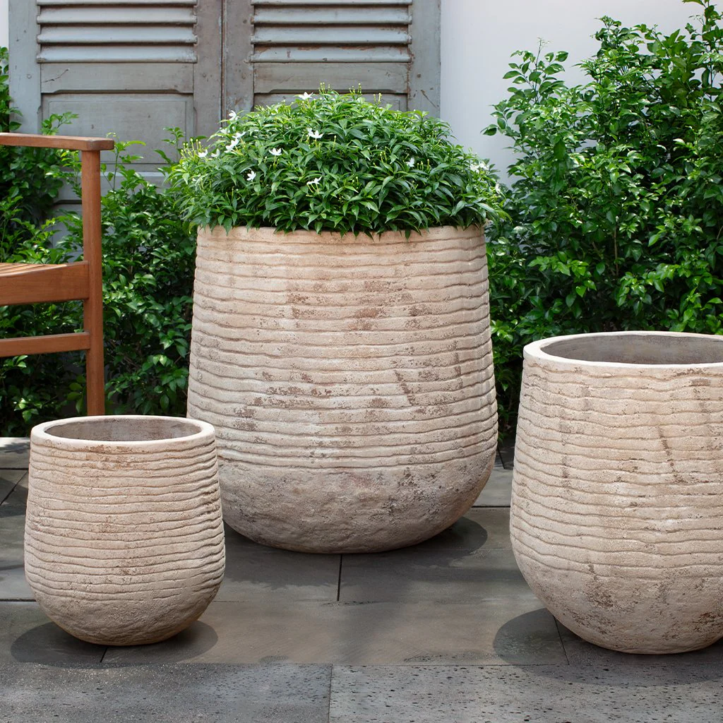 Lisi Planter S/3 - Antico Terra Cotta