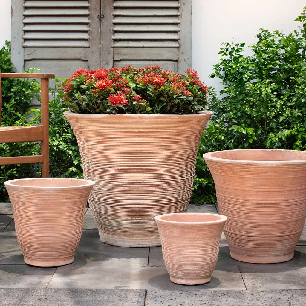 Lapo Planter S/4 - Terra Cotta