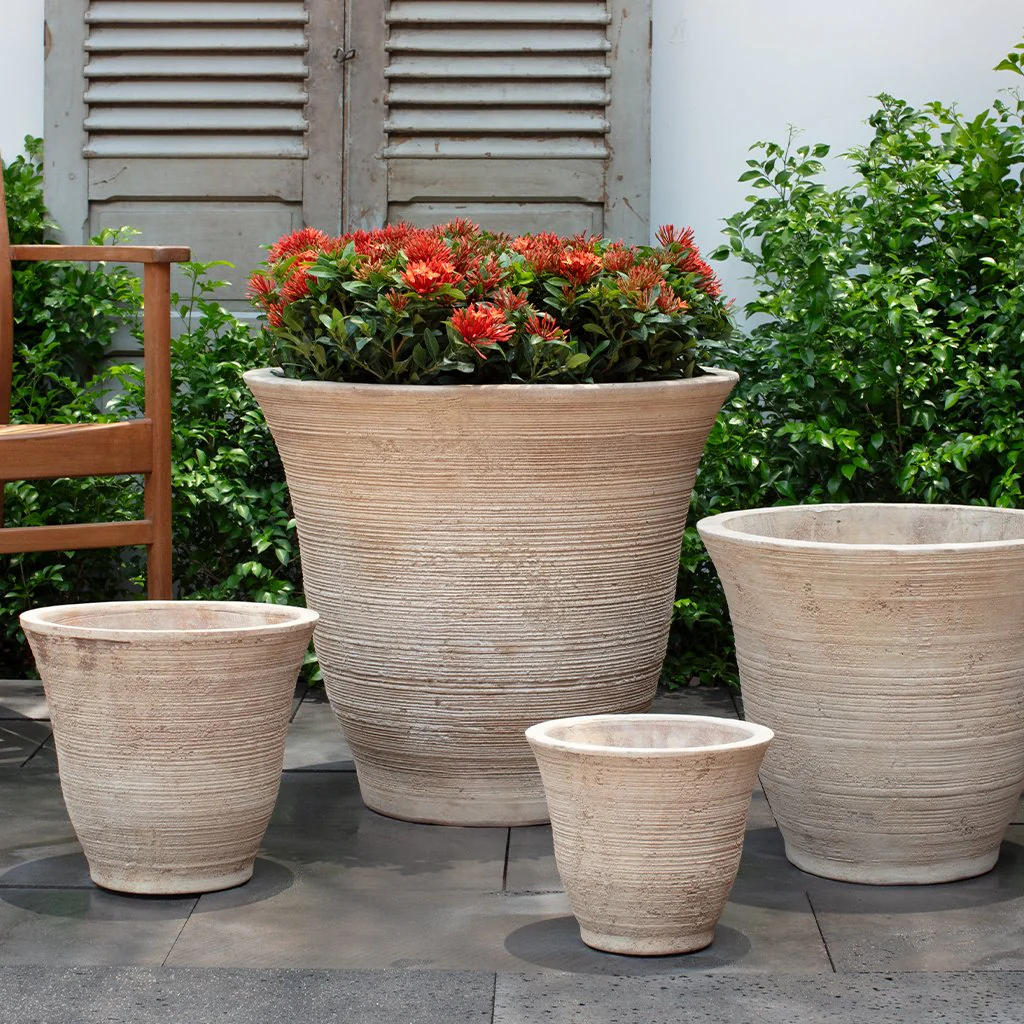 Lapo Planter S/4 - Antico Terra Cotta