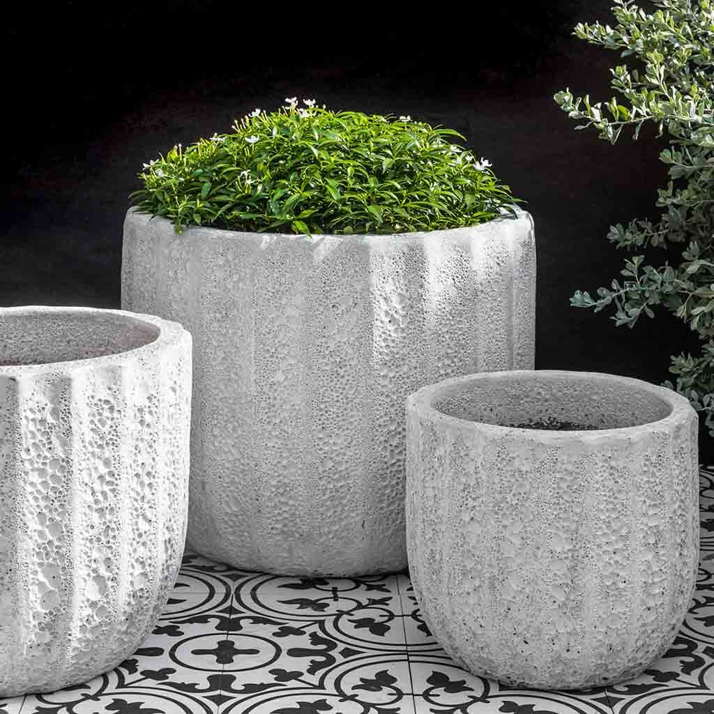 Maris Planter S/3 - White Coral