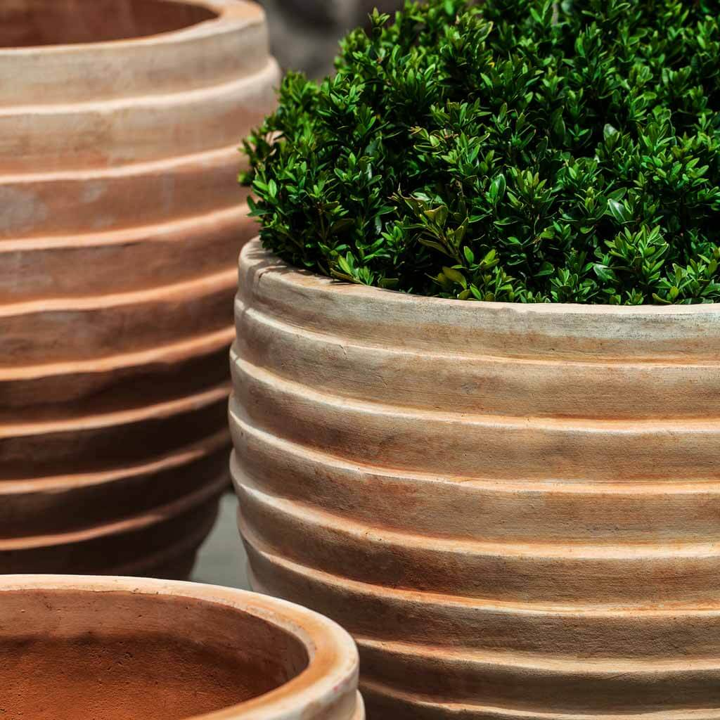Elia Planter S/5 - Terra Cotta