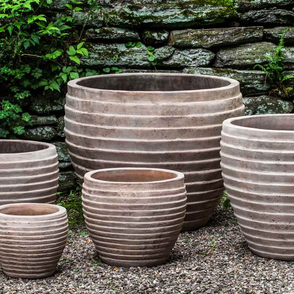 Elia Planter S/5 - Antico Terra Cotta