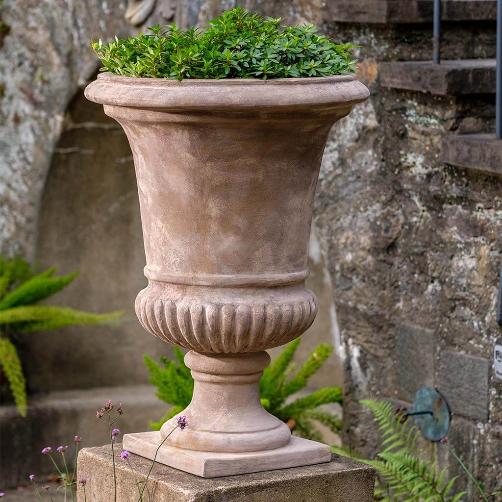 35" Alberobello Urn - Antico Terra Cotta