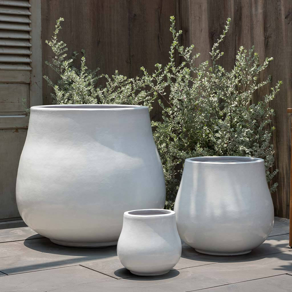 Nimbus Planter S/3 - Antique White