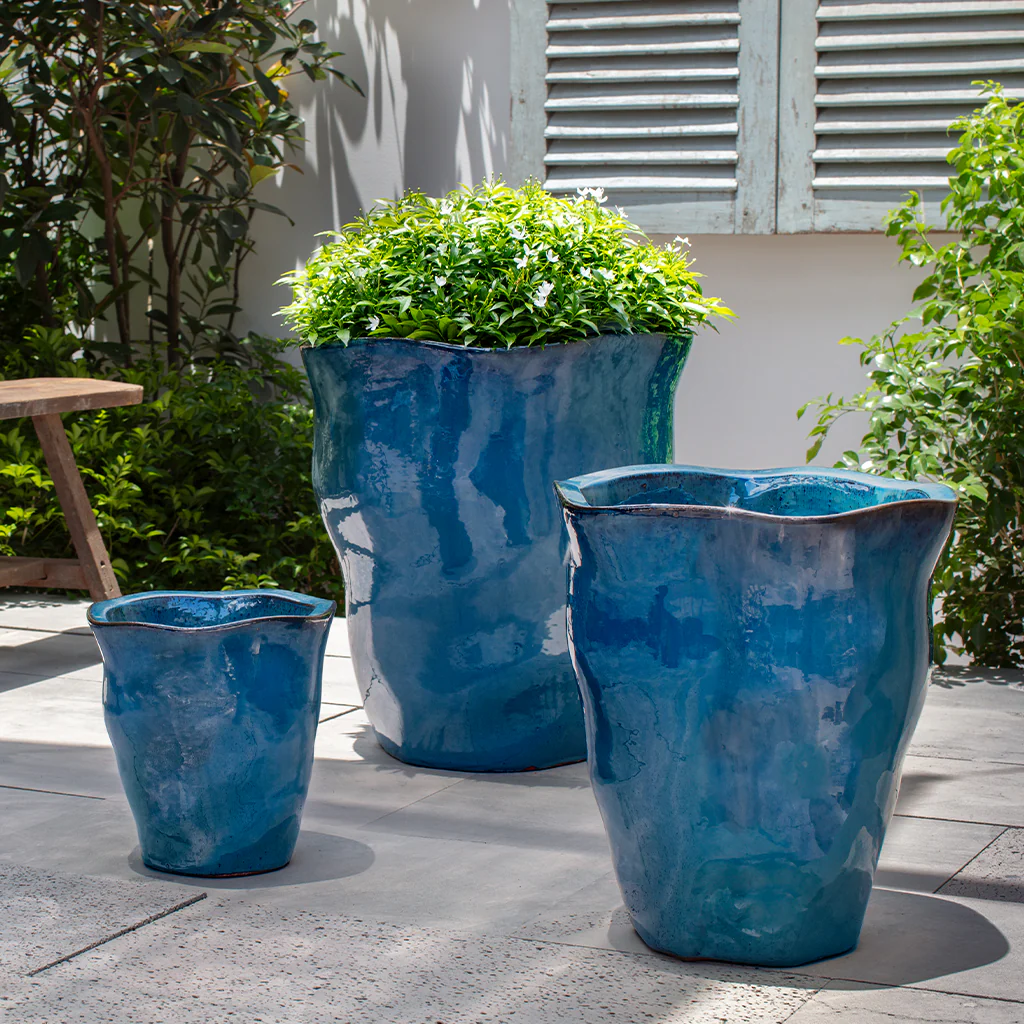 Foxglove Planter S/3 - Mediterranean