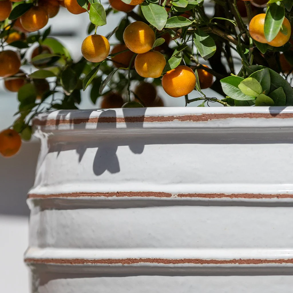 Vari Planter S/3 - Antique White
