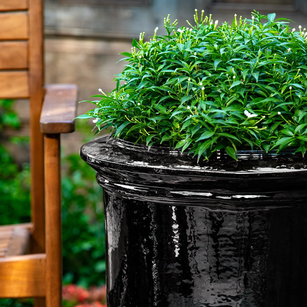 26" Vaucluse Urn - Obsidian