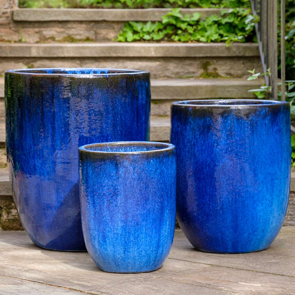 Brantome Planter S/3 - Riviera Blue