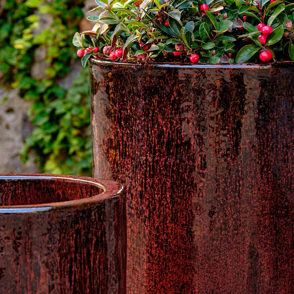 Merlot Planter S/2