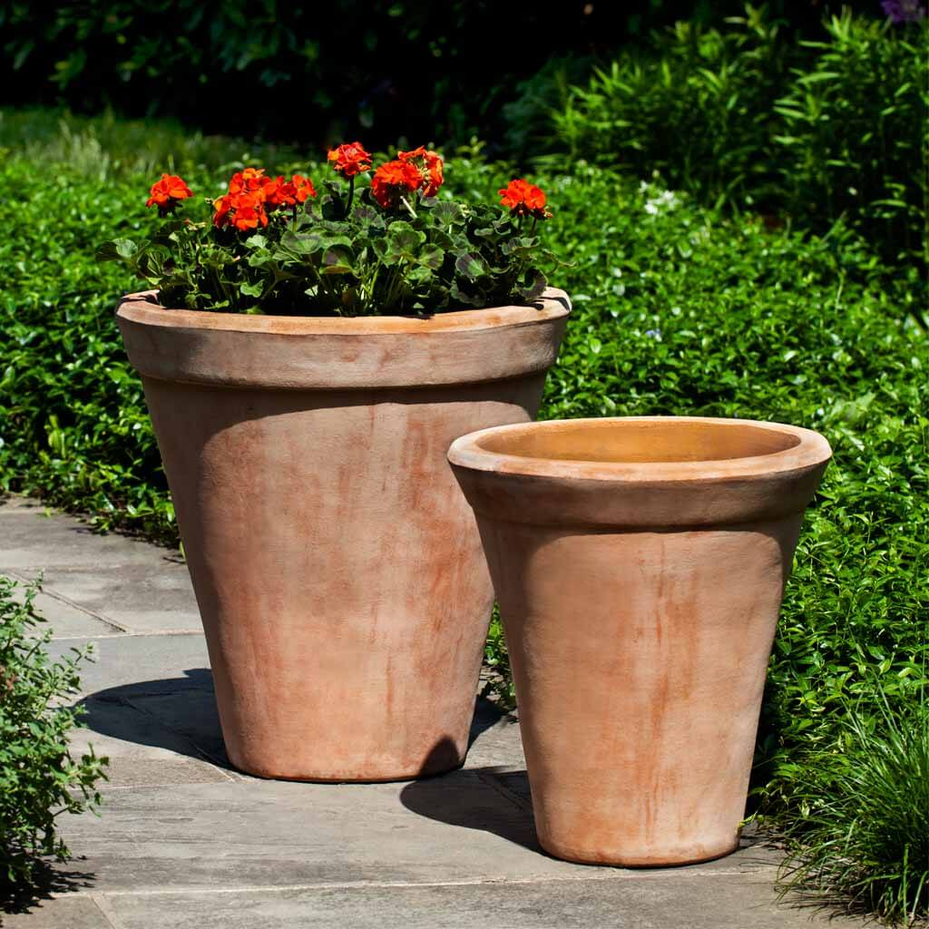 Usuki Planter S/3 - Terra Cotta