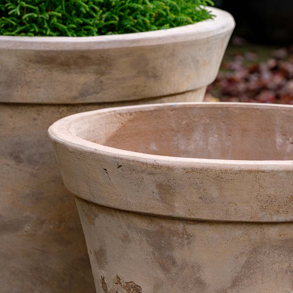 Usuki Planter S/3 - Antico Terra Cotta