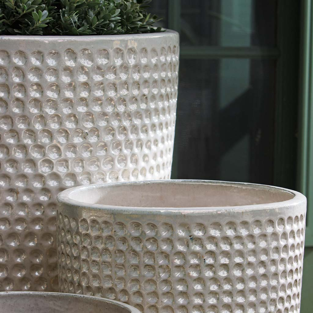 Coin Pot, Tall S/4 - Pearl