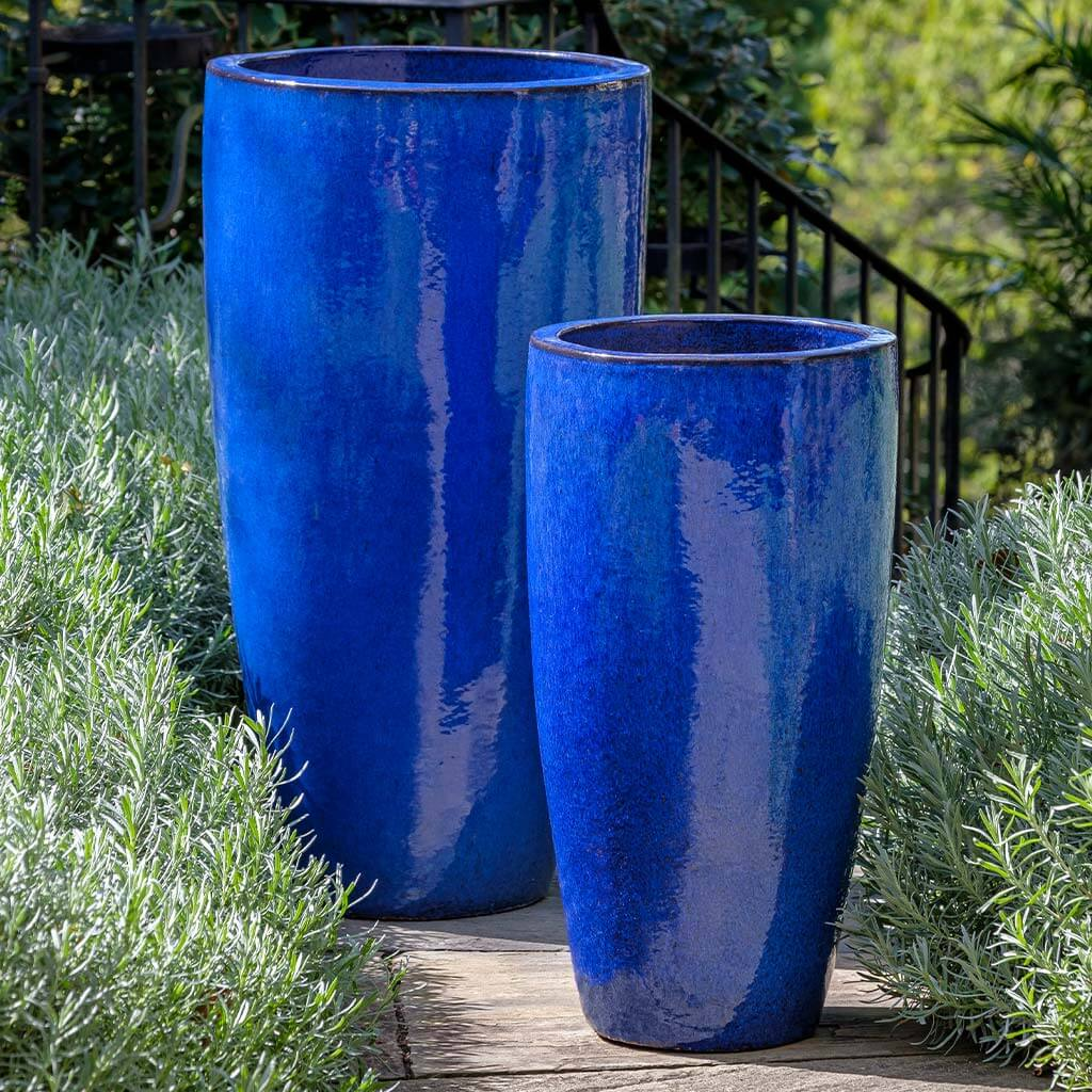 Rioja Planter S/2 - Riviera Blue