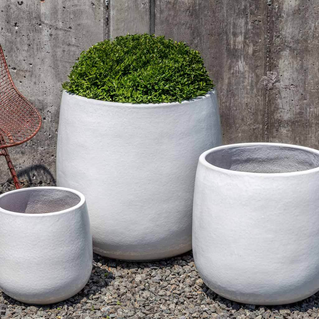 Potrero Planter S/3 - White