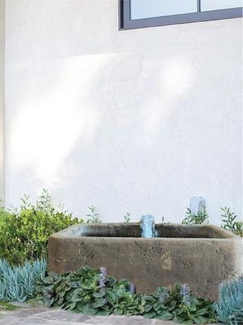 28" Stone Bubbler Fountain