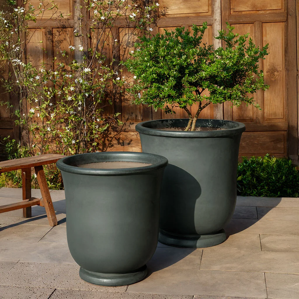 26" St. Germain Planter, Graphite