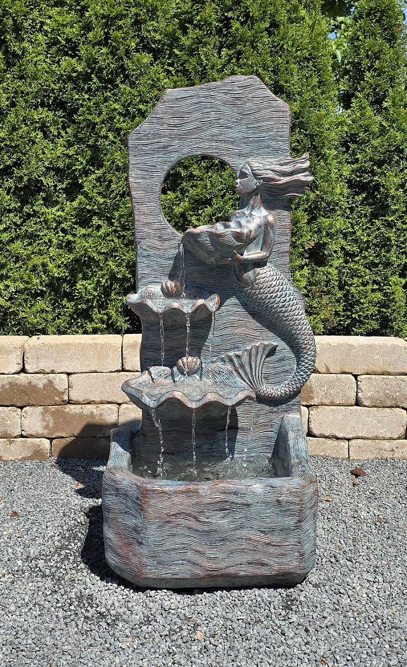 43" Mermaid Fountain