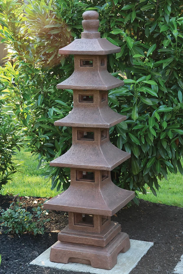 59" Five Tier Pagoda