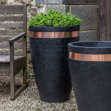 29" Moderne Tapered Tall Planter - Stylish & Durable