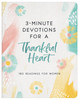 3-Minute Devotions for a Thankful Heart