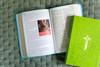The One-Minute KJV Bible for Kids [Neon Green Cross] - SLIGHTLY IMPERFECT