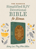 The Barbour SKJV Devotional Bible for Women: Worry Less, Pray More front cover image
