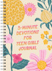 3-Minute Devotions for Teen Girls Journal front cover image