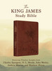 The King James Study Bible: Featuring Timeless Insights from Charles Spurgeon, D. L. Moody, John Wesley, Andrew Murry, and Matthew Henry front cover