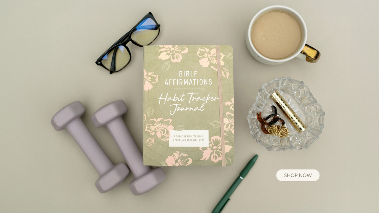 Bible Affirmations Habit Tracker Journal
