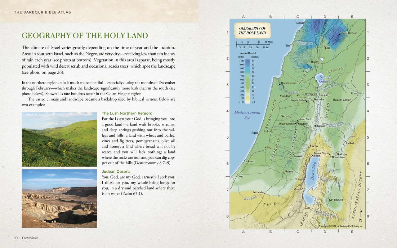 Barbour Bible Atlas Deluxe