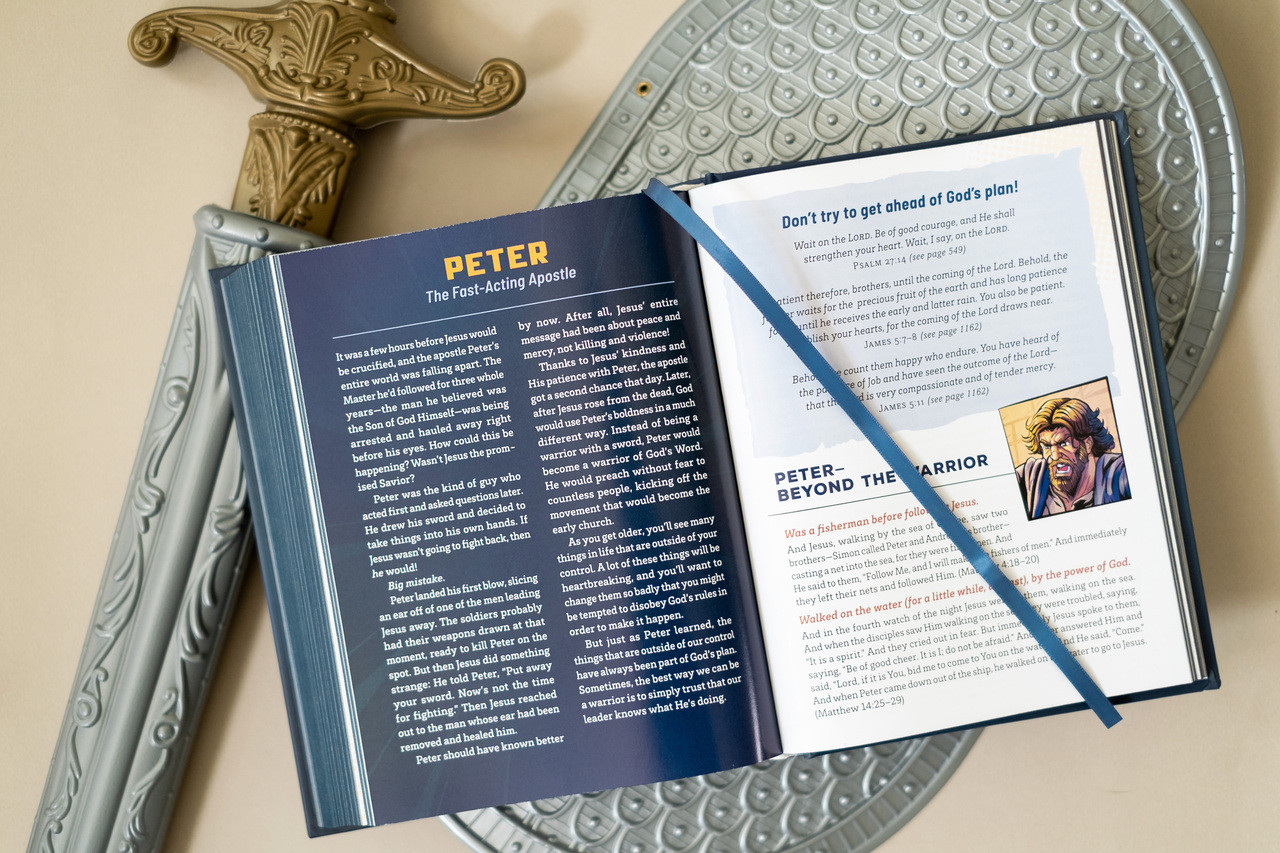 The Warrior Bible for Boys—The Barbour Simplified KJV Bible