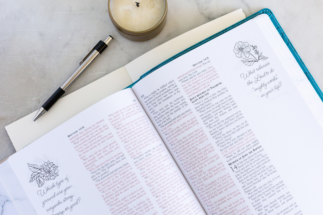 Personal Reflections KJV Bible with Prompts